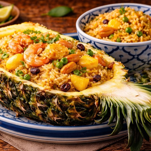 Pineapple Curry Fried Rice.