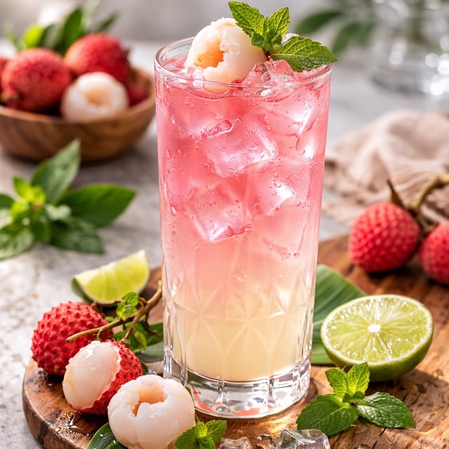 Lychee Lemonade.