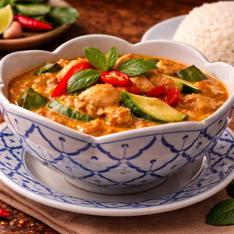 Delicious Panang Curry Awaits