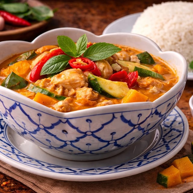 Thai Pumpkin Curry.