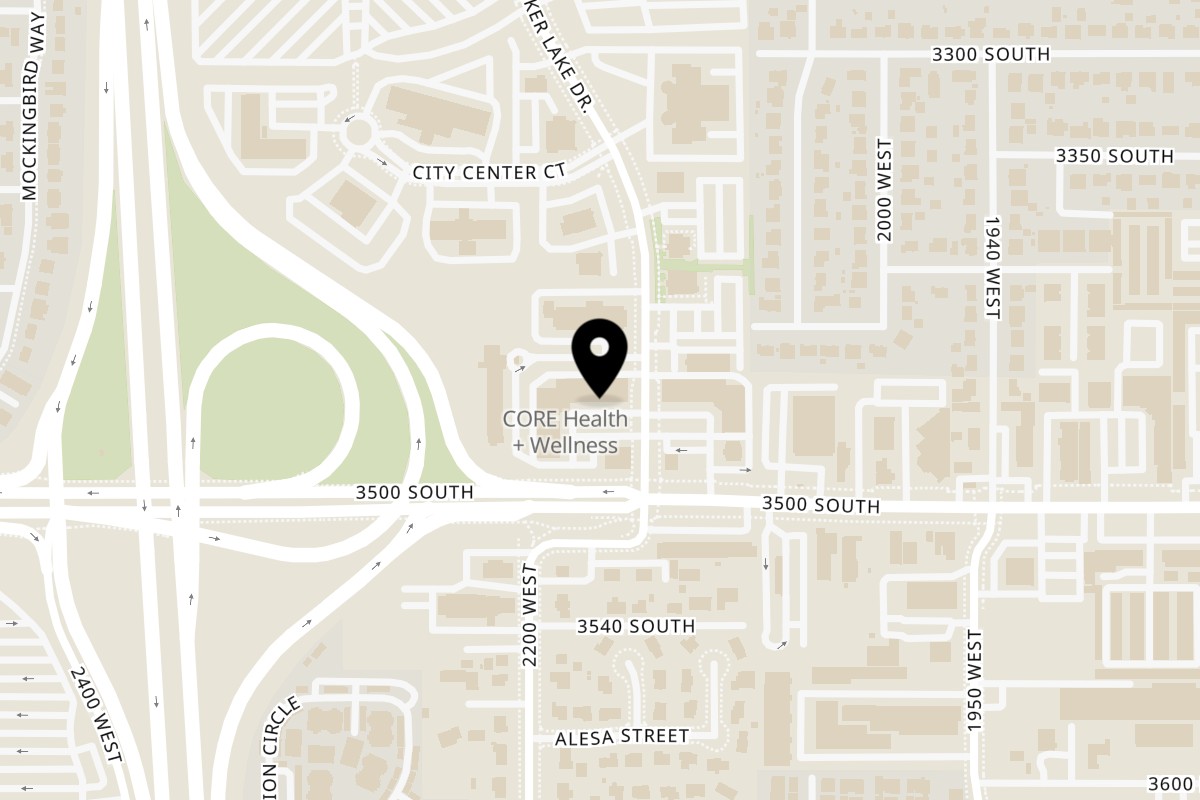 Map showing the location of Tuk Tuks West Valley City on 2222 W 3500 S b7 in West Valley City
